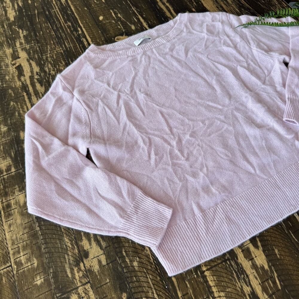 Aritzia - Light Blush Pink 100% Cashmere Sweater – Size Medium - Picture 5 of 17